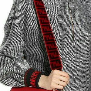 Rare! Fendi Velvet Strap You